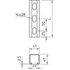 Рейка монтажная 600х41х41 MS 41 L 600 FT OBO 1122541