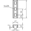 Профиль С-образный 41х21 L3000 MS4121P3000FS (BPM2130) OBO 1122920