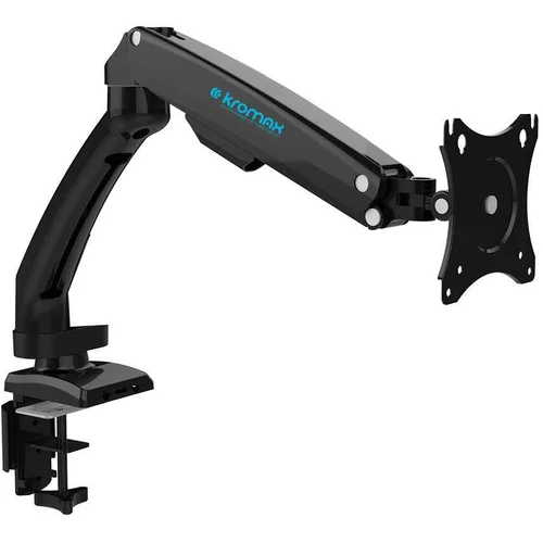 Кронштейн для мониторов ЖК Kromax OFFICE-8 черный 15"-32" макс.8кг настольный поворот и наклон верт.