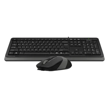 Клавиатура + мышь A4Tech Fstyler F1010 клав:черный/серый мышь:черный/серый USB Multimedia