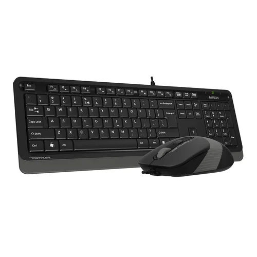 Клавиатура + мышь A4Tech Fstyler F1010 клав:черный/серый мышь:черный/серый USB Multimedia