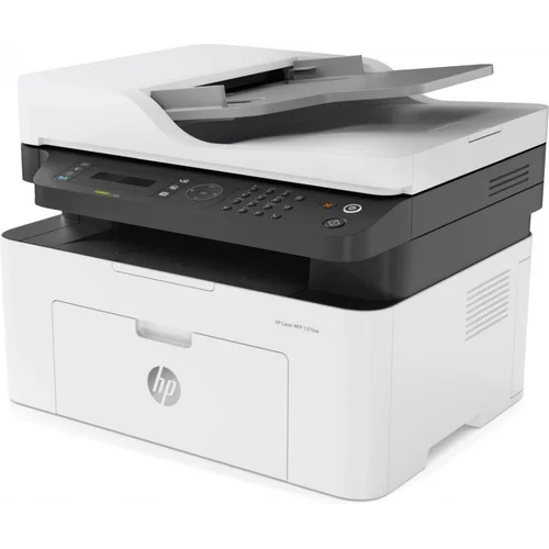 МФУ лазерный HP Laser 137fnw (4ZB84A) A4 WiFi белый/серый