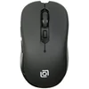 Мышь Оклик 610MWC черный оптическая (1600dpi) беспроводная USB/USB-C для ноутбука (6but)
