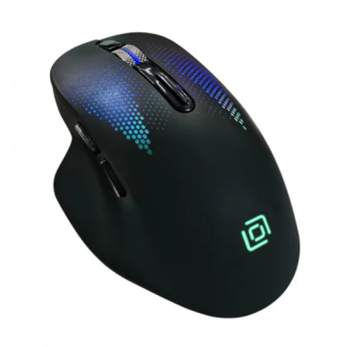 Мышь Оклик 636LWC черный оптическая (1600dpi) беспроводная USB/USB-C для ноутбука (6but)