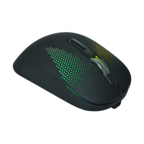 Мышь Оклик 636LWC черный оптическая (1600dpi) беспроводная USB/USB-C для ноутбука (6but)