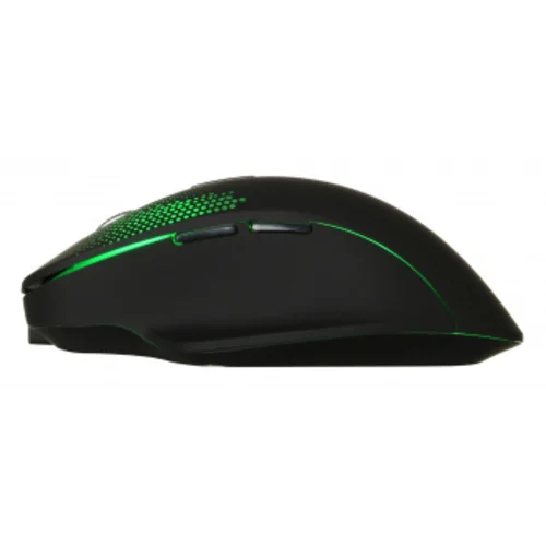 Мышь Оклик 636LWC черный оптическая (1600dpi) беспроводная USB/USB-C для ноутбука (6but)