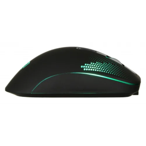 Мышь Оклик 636LWC черный оптическая (1600dpi) беспроводная USB/USB-C для ноутбука (6but)