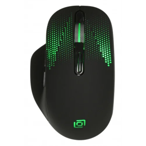 Мышь Оклик 636LWC черный оптическая (1600dpi) беспроводная USB/USB-C для ноутбука (6but)