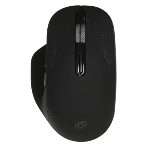 Мышь Оклик 636LWC черный оптическая (1600dpi) беспроводная USB/USB-C для ноутбука (6but)