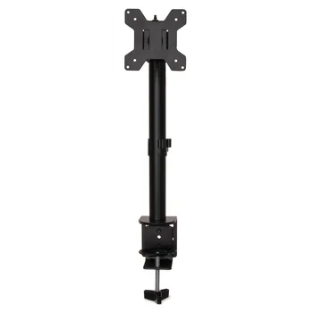 Кронштейн для мониторов ЖК Buro M061 черный 17"-32" макс.8кг крепление к столешнице поворот и наклон