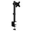 Кронштейн для мониторов ЖК Buro M061 черный 17"-32" макс.8кг крепление к столешнице поворот и наклон