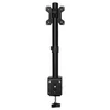 Кронштейн для мониторов ЖК Buro M061 черный 17"-32" макс.8кг крепление к столешнице поворот и наклон