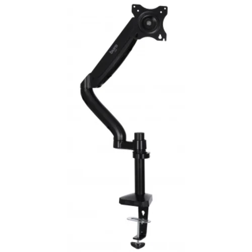 Кронштейн для мониторов ЖК Buro M10 черный 17"-27" макс.9кг крепление к столешнице поворот и наклон