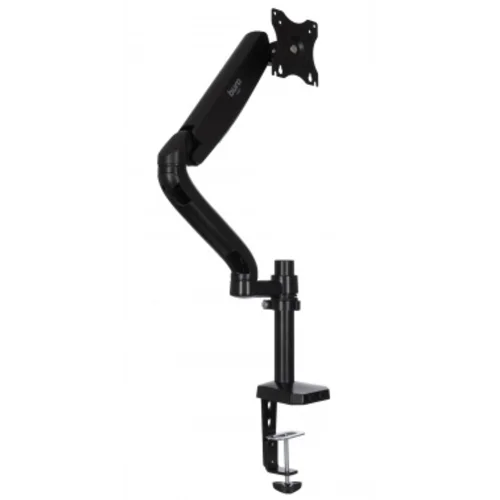 Кронштейн для мониторов ЖК Buro M10 черный 17"-27" макс.9кг крепление к столешнице поворот и наклон