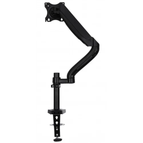 Кронштейн для мониторов ЖК Buro M10 черный 17"-27" макс.9кг крепление к столешнице поворот и наклон