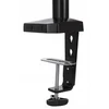 Кронштейн для мониторов ЖК Buro M10 черный 17"-27" макс.9кг крепление к столешнице поворот и наклон