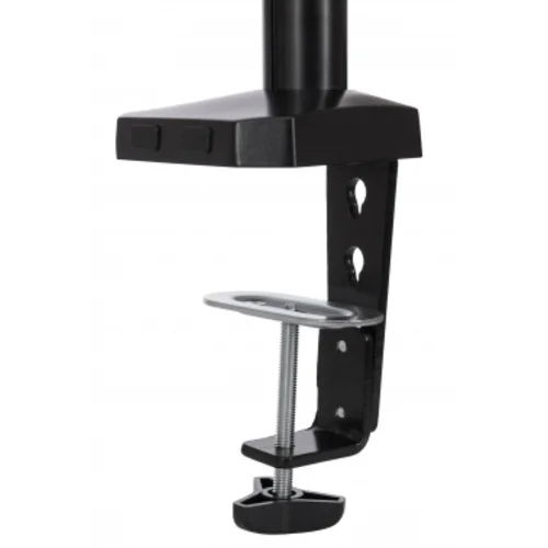 Кронштейн для мониторов ЖК Buro M10 черный 17"-27" макс.9кг крепление к столешнице поворот и наклон