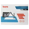 Кронштейн для мониторов ЖК Buro M10 черный 17"-27" макс.9кг крепление к столешнице поворот и наклон