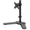 Кронштейн для мониторов ЖК Buro M071 черный 15"-32" макс.8кг крепление к столешнице поворот и наклон