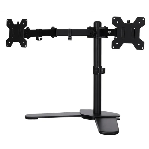 Кронштейн для мониторов ЖК Buro M042 черный 17"-27" макс.8кг настольный поворот и наклон