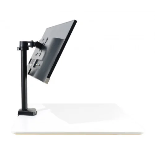 Кронштейн для мониторов ЖК Buro M3 черный 15"-27" макс.9кг крепление к столешнице поворот и наклон