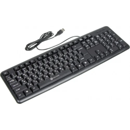 Клавиатура Оклик 180V2 черный USB