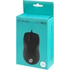 Мышь Оклик 185V2 черный оптическая (1200dpi) USB для ноутбука (3but)