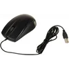 Мышь Оклик 185V2 черный оптическая (1200dpi) USB для ноутбука (3but)