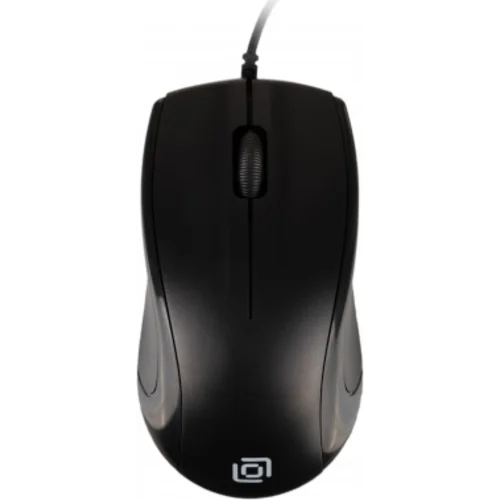 Мышь Оклик 185V2 черный оптическая (1200dpi) USB для ноутбука (3but)