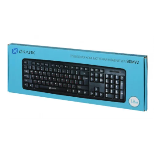 Клавиатура Оклик 90MV2 черный USB