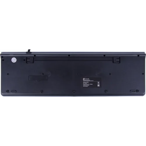 Клавиатура Оклик 440ML черный USB slim LED