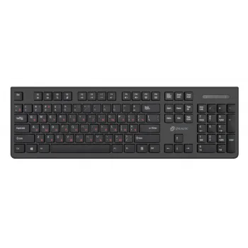Клавиатура Оклик 505M черный USB slim