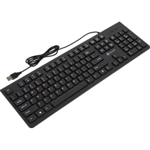 Клавиатура Оклик 505M черный USB slim