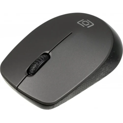 Мышь Оклик 486MW черный/серый оптическая (1600dpi) беспроводная USB для ноутбука (3but)
