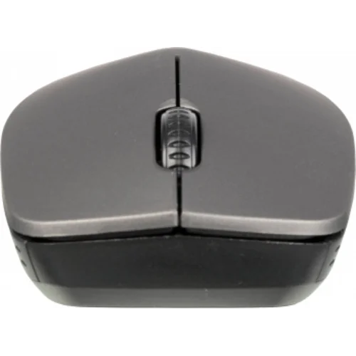 Мышь Оклик 486MW черный/серый оптическая (1600dpi) беспроводная USB для ноутбука (3but)