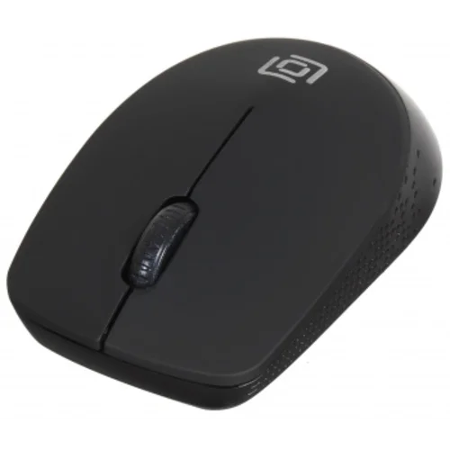 Мышь Оклик 486MW черный оптическая (1600dpi) беспроводная USB для ноутбука (3but)