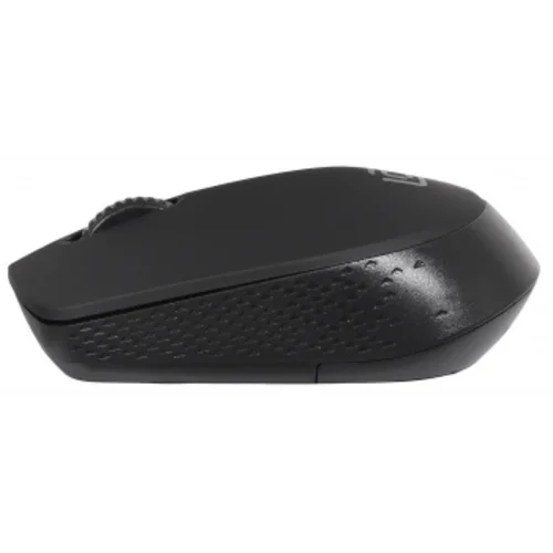 Мышь Оклик 486MW черный оптическая (1600dpi) беспроводная USB для ноутбука (3but)