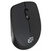 Мышь Оклик 486MW черный оптическая (1600dpi) беспроводная USB для ноутбука (3but)
