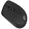 Мышь Оклик 486MW черный оптическая (1600dpi) беспроводная USB для ноутбука (3but)