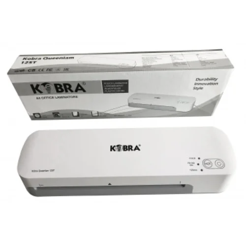 Ламинатор Kobra Queenlam 125 T A4 (75-125мкм) 42см/мин (2вал.) хол.лам. лам.фото реверс