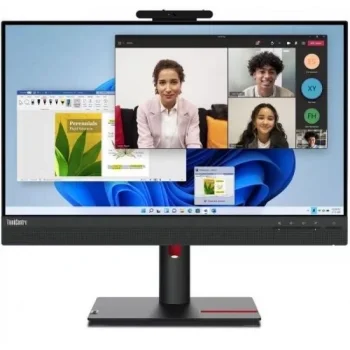 Монитор Lenovo 23.8" ThinkCentre TIO24 G5 черный IPS 4ms 16:9 M/M Cam матовая HAS Piv 1000:1 250cd 1