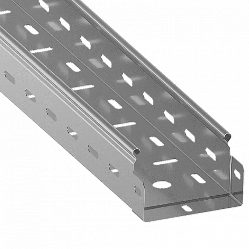 Лоток перфорированный 150х65 L=6м S=1.5мм оцинк. ASD-electric