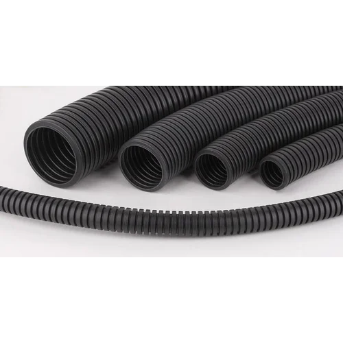 Труба гофрированная 50мм ПВХ с зондом легкая черн. (уп.15м) Ruvinil 15001Ч