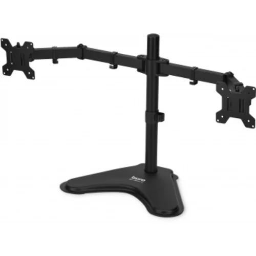 Кронштейн для мониторов ЖК Buro BU-M042-D черный 17"-32" макс.16кг настольный поворот и наклон верт.