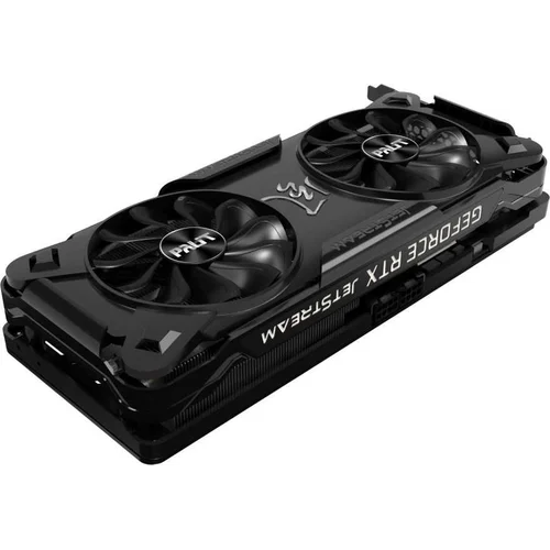 Видеокарта Palit PCI-E 4.0 PA-RTX3070 JETSTREAM OC 8G V1 LHR NVIDIA GeForce RTX 3070 8192Mb 256 GDDR6 1500/14000 HDMIx1 DPx3 HDCP Ret
