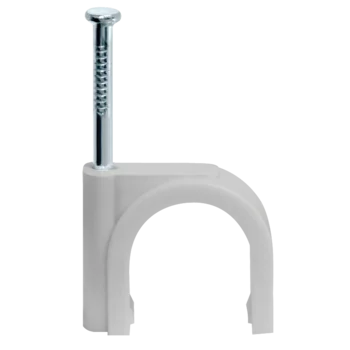 Скоба креп. круглая d7 с гвозд. NCR-07-50 (уп.50шт) Navigator 71068