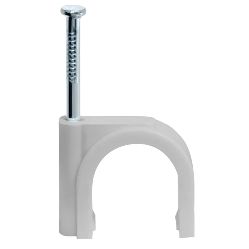 Скоба креп. круглая d7 с гвозд. NCR-07-50 (уп.50шт) Navigator 71068