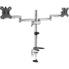 Кронштейн для мониторов Ultramounts UM 707 серебристый 13"-32" макс.8кг крепление к столешнице поворот и наклон