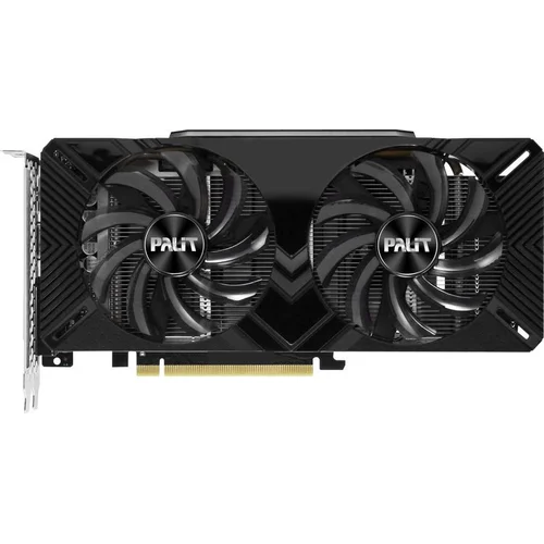 Видеокарта Palit PCI-E PA-GTX1660 DUAL 6G NVIDIA GeForce GTX 1660 6144Mb 192 GDDR5 1530/8000 DVIx1 HDMIx1 DPx1 HDCP Bulk (E51660018J9-1161C BULK)