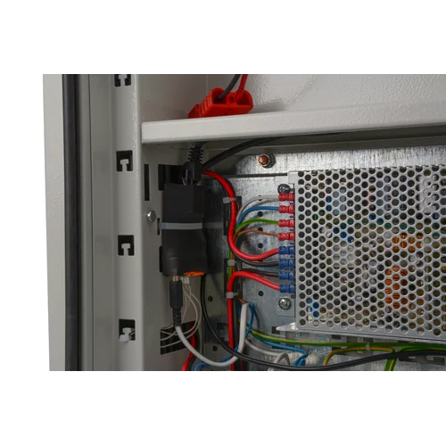 Уличный управляемый коммутационный узел, 8GPOE, климатического исполнения IP54, 48В 9Ач